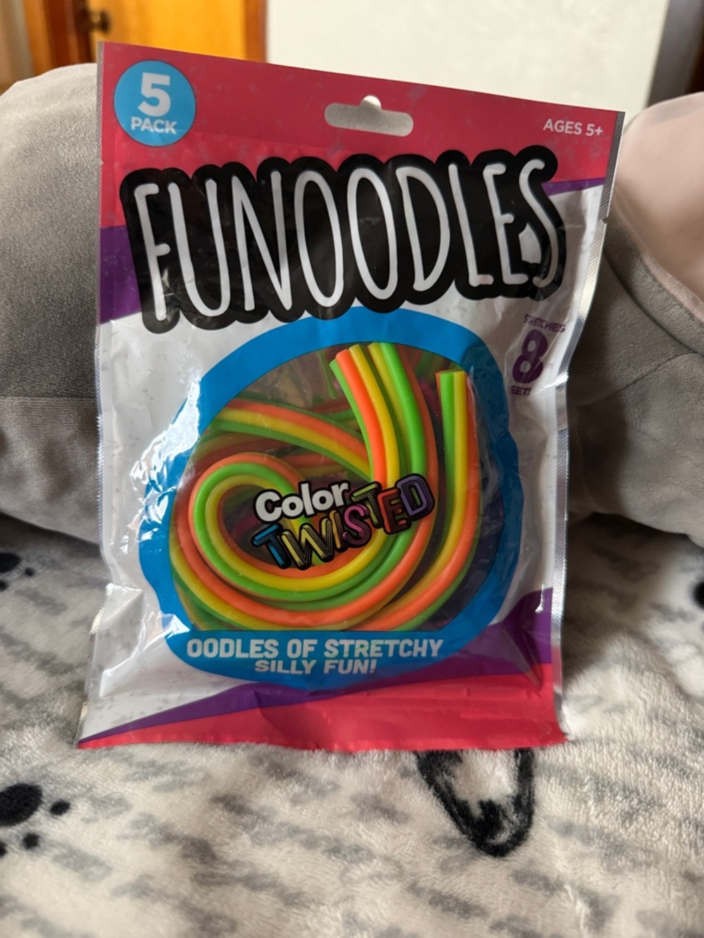 FUNOODLES Color Twisted Stretchy Funtime Pack - Bright Multi